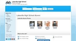 Desktop Screenshot of lakevillehighschool.org